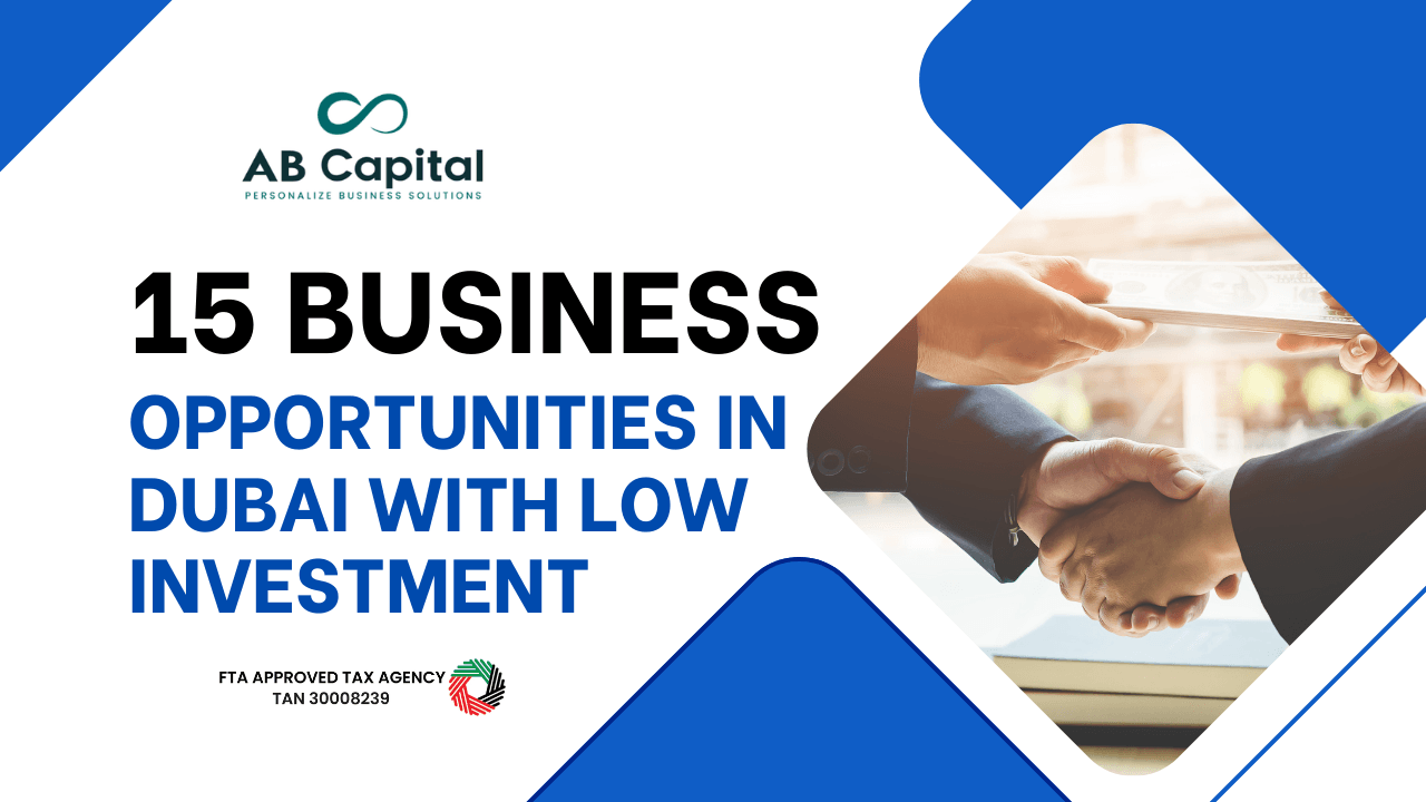 15 business Opportunities in Dubai with Low Investment