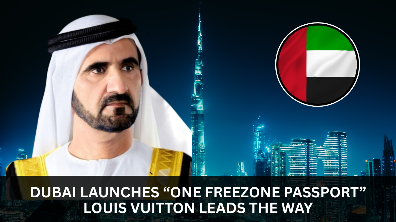 Dubai Launches One Freezone Passport Louis Vuitton Leads the Way